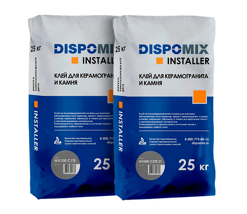 Клеи для керамогранита и камня
