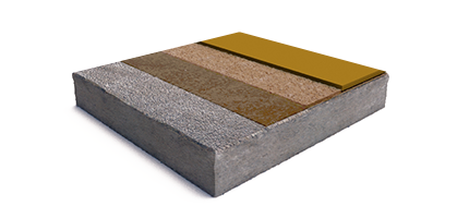 Бесшовное покрытие для высоких термических, механических и химических нагрузок